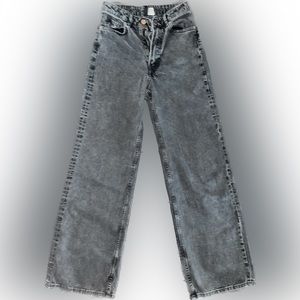 Black Wide Leg Jeans